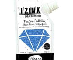 Aladine Diamantová barva izink diamond 80ml - modrá,