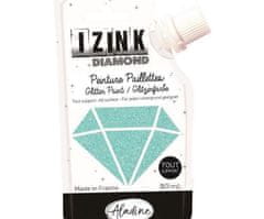 Aladine Diamantová barva izink diamond 80ml - pastelová tyrkysová