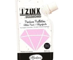 Aladine Diamantová barva izink diamond 80ml - pastelová růžová