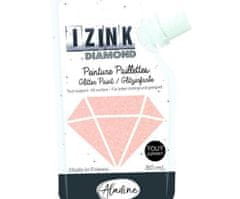 Aladine Diamantová barva izink diamond 80ml - pudrově růžová