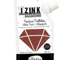 Aladine Diamantová barva izink diamond 80ml - hnědá,