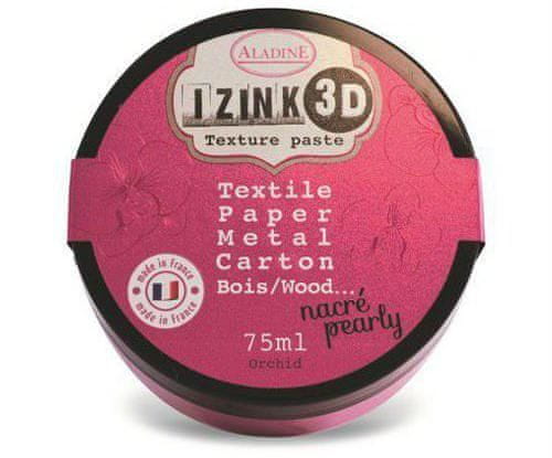 Aladine 3d pasta izink 75ml - perleťová růžová orchid,