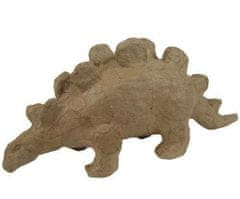 Kraftika Kartonový předmět xs stegosaurus 17,5x7x6cm,