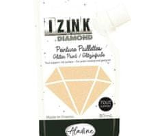 Aladine Diamantová barva izink diamond 80ml - pastelová zlatá