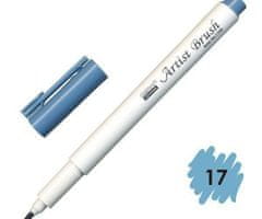 Marvy Popisovač 1100 artist brush steel blue,