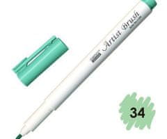 Marvy Popisovač 1100 artist brush pale green,