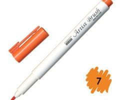 Marvy Popisovač 1100 artist brush orange,