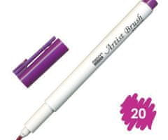 Marvy Popisovač 1100 artist brush magenta,