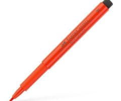 Faber-Castell Popisovač pitt artist pen brush 118, šarlatově červená