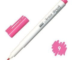 Marvy Popisovač 1100 artist brush pink, marvy, inkoustové