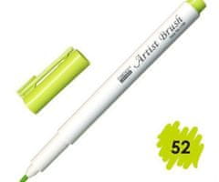 Marvy Popisovač 1100 artist brush yellow green,