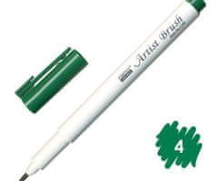 Marvy Popisovač 1100 artist brush green,