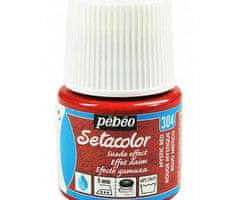 Pébéo Setacolor 45ml 3d semišový efekt - mystická červená