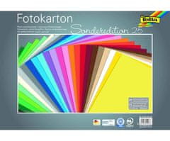 Kraftika Fotokarton - 300g/m2 - 25 listů ve 25 barvách - 35 x 50 cm,