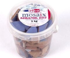 EFCO Mozaika keramické střepy modrý mix 1kg,