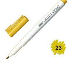 Marvy Popisovač 1100 artist brush gold ochre,