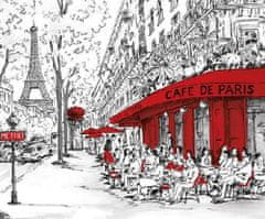 Kraftika Ubrousek cafe de paris, 33x33cm