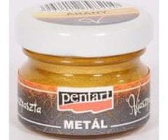 Pentart Vosková pasta metalická zlatá 20ml, pentart, patina