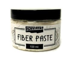 Pentart Pasta strukturovací s vlákny fiber paste bílá matná 150ml