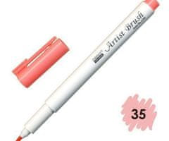 Marvy Popisovač 1100 artist brush coral pink,