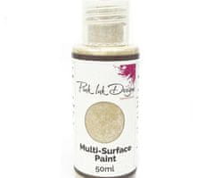 Kraftika Barva multi-surface paint 50ml - třpytivá zlatá