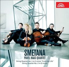 Pavel Haas Quartet: Smetana B.: Smyčcové kvartety č. 1 e moll & č. 2 d moll