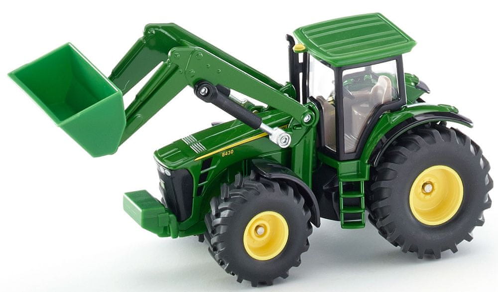 SIKU Farmer 1982 Traktor John Deere s předním nakladačem 1:50