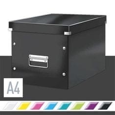 Leitz Krabice "Click & Store", černá, velká, čtvercová 61080095