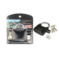 commshop Visací zámek se zvukovým alarmem - Alarm Lock 110db.