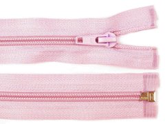 Kraftika 1ks candy pink spirálový zip šíře 5mm délka 65cm bundový