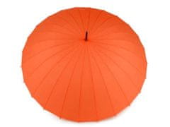 Kraftika 1ks oranžová dámský deštník kouzelný s květy