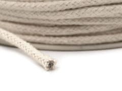 Kraftika 10m režná světlá oděvní šňůra/ knot 3mm, knoty