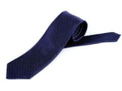 Kraftika 1ks 3 modrá tmavá saténová kravata, módní kravaty motýlky