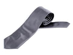 Kraftika 1ks 4 šedá saténová kravata, módní kravaty motýlky