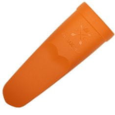 Morakniv 13501 Eldris Burnt Orange nůž na krk 5,9 cm, oranžová, guma/plast, plastové pouzdro