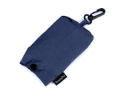 Kraftika 1ks 4 modrá tmavá skládací nákupní taška v obalu s