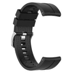 BStrap Silicone Cube řemínek na Huawei Watch GT 42mm, black