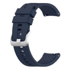 BStrap Silicone Cube řemínek na Huawei Watch GT 42mm, navy blue