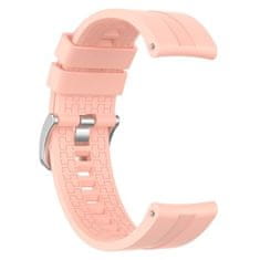 BStrap Silicone Cube řemínek na Huawei Watch GT 42mm, sand pink