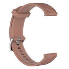 BStrap Silicone Land řemínek na Garmin Vivoactive 3, brown