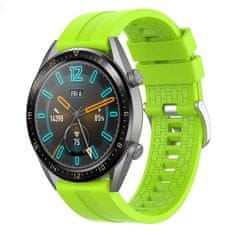 BStrap Silicone Cube řemínek na Huawei Watch GT 42mm, fruit green