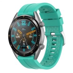 BStrap Silicone Cube řemínek na Huawei Watch GT 42mm, teal