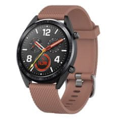 BStrap Silicone Land řemínek na Garmin Vivoactive 3, brown