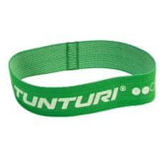 Tunturi Odporová guma textilní TUNTURI Resistance Band - střední zelená