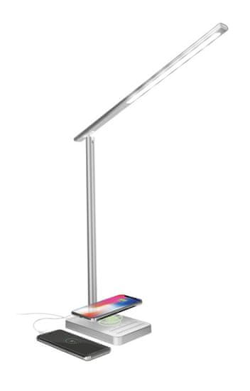 Trust Fuseo Ergonomic LED Task Lamp with Wireless Charger 22791