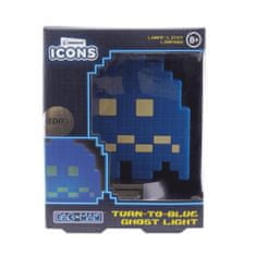 Grooters Pac-Man Mini lampa Pacman - Blue Ghost