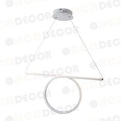 ACA ACA Lighting Decoled LED závěsné svítidlo HM98LEDP64WH