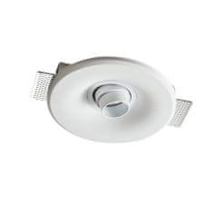 ACA ACA Lighting Gypsum zapuštěné bodové sádrové svítidlo G90401C