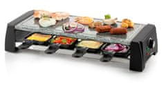 Domo Raclette gril pro 8 osob - 2v1 - DOMO DO9189G