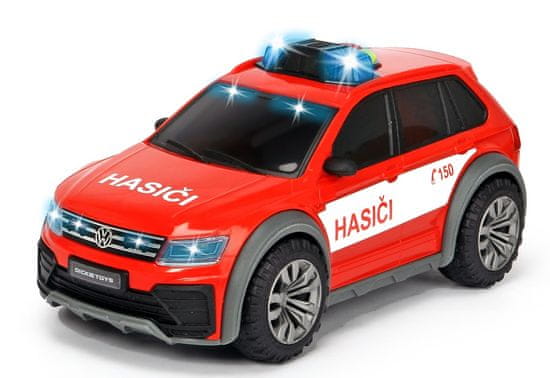 Dickie Hasičské auto VW Tiguan R-Line Fire, česká verze